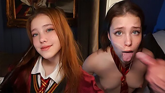 Nicole'S Wild Ride With Harry Cocker In Hermione-Inspired Slave Roleplay