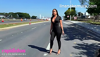 Lina Nakamura, Uma Asiática Safada, Faz Um Boquete E Transa Com Um Caminhoneiro Bem Dotado Na Rodovia